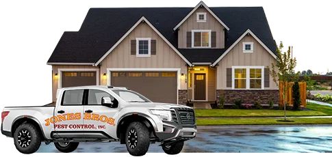car image with house background